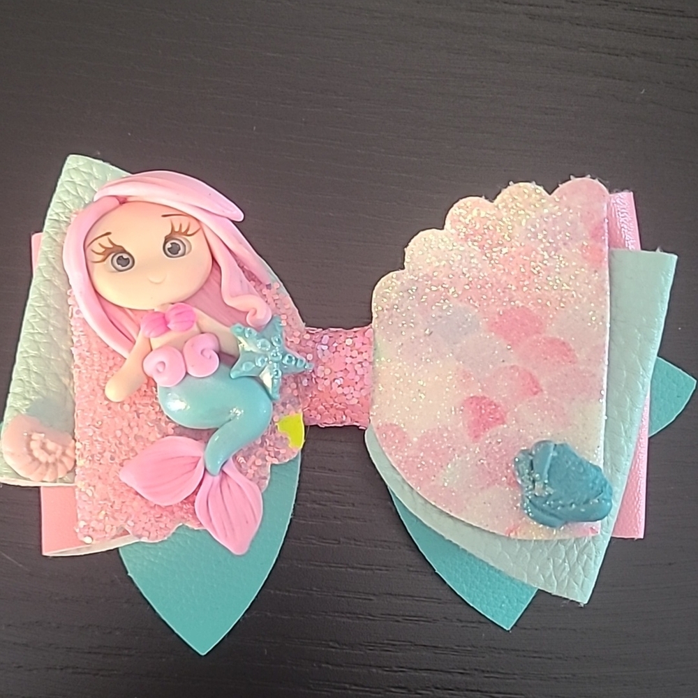 Mermaid Hair Bow